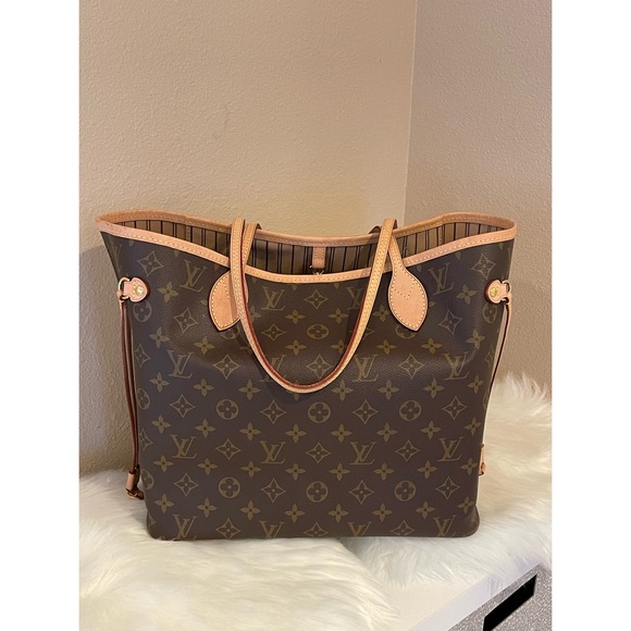 AUTHENTIC Louis Vuitton Monogram Neverfull MM - Picture 3 of 11